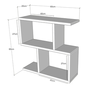 Stolik boczny Bærum 60x20x60cm w różnych kolorach [en.casa]