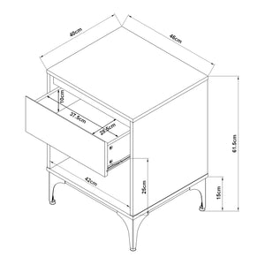 Stolik boczny Kistiandi [en.casa]