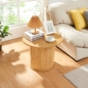 Stolik boczny Ledepid nature [en.casa]