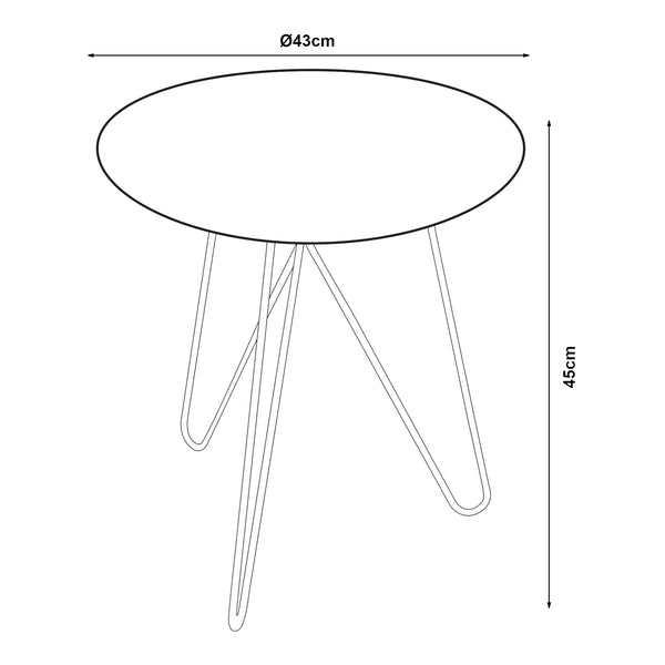 Stolik boczny Nopimi [en.casa]