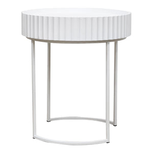 Stolik boczny Rill 46xØ40 cm [en.casa]