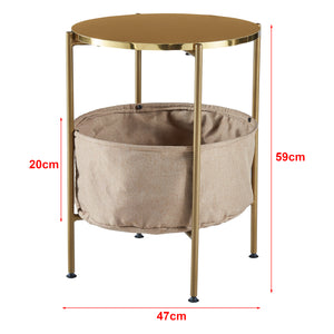 Stolik boczny Suonenjoki 59x47cm w różnych kolorach [en.casa]