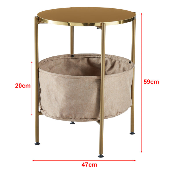 Stolik boczny Suonenjoki 59x47cm w różnych kolorach [en.casa]