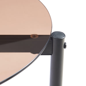 Stolik boczny Ulökantaa Ø50x50 cm [en.casa]