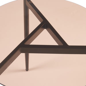 Stolik boczny Ulökantaa Ø50x50 cm [en.casa]