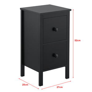 Stolik boczny Urjala czarny [en.casa]