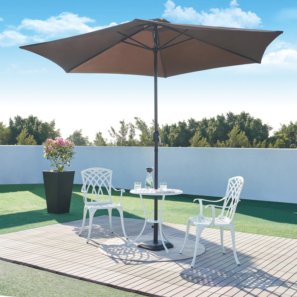 Zestaw bistro Vena 3-częściowy odlew aluminiowy [casa.pro]