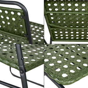 Zestaw bistro Brienza 3-częściowy polirattan [casa.pro]