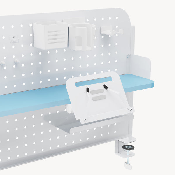 Organizer na biurko Sauda 114x68 cm stalowy [en.casa]