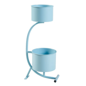 Stojak na kwiaty Almelo 63x29x21cm metal [en.casa]