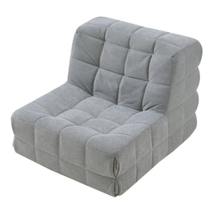Fotel podłogowy Koskyvn 75x90x100 cm tekstylny [en.casa]