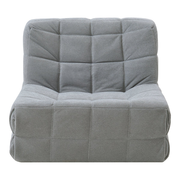 Fotel podłogowy Koskyvn 75x90x100 cm tekstylny [en.casa]