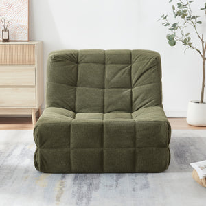 Fotel podłogowy Koskyvn 75x90x100 cm tekstylny [en.casa]