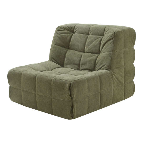 Fotel podłogowy Koskyvn 75x90x100 cm tekstylny [en.casa]