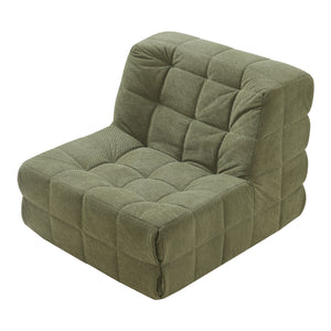 Fotel podłogowy Koskyvn 75x90x100 cm tekstylny [en.casa]