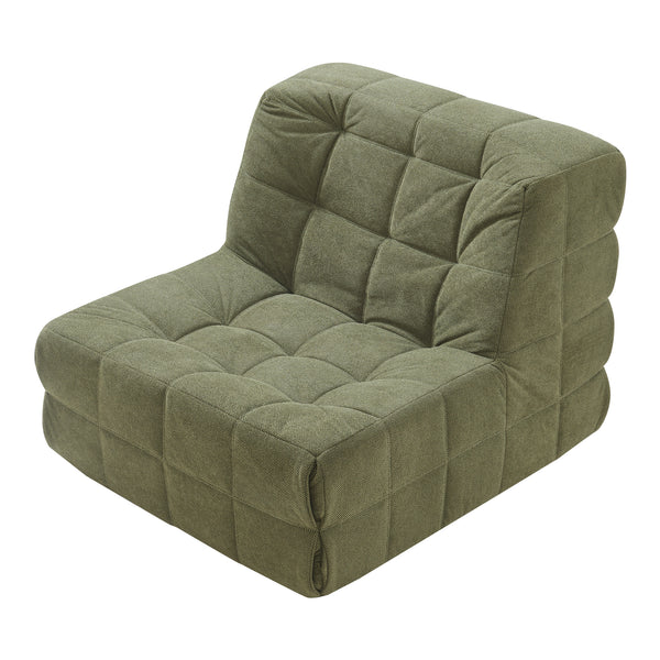 Fotel podłogowy Koskyvn 75x90x100 cm tekstylny [en.casa]