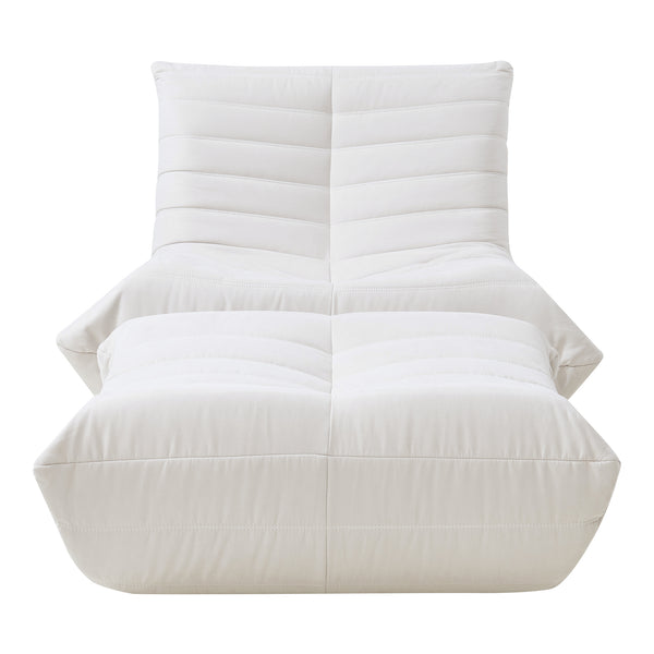 Fotel podłogowy z podnóżkiem Kodsø 75x90x100 cm [en.casa]