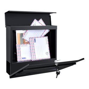 Skrzynka na listy Schönburg 37x37x11cm stalowa w różnych kolorach. kolory [en.casa]