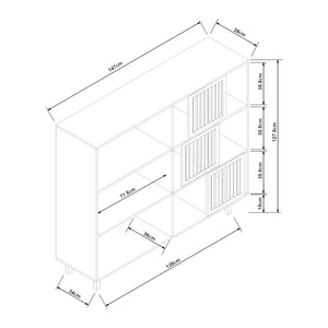 Regał Ypäjä [en.casa]