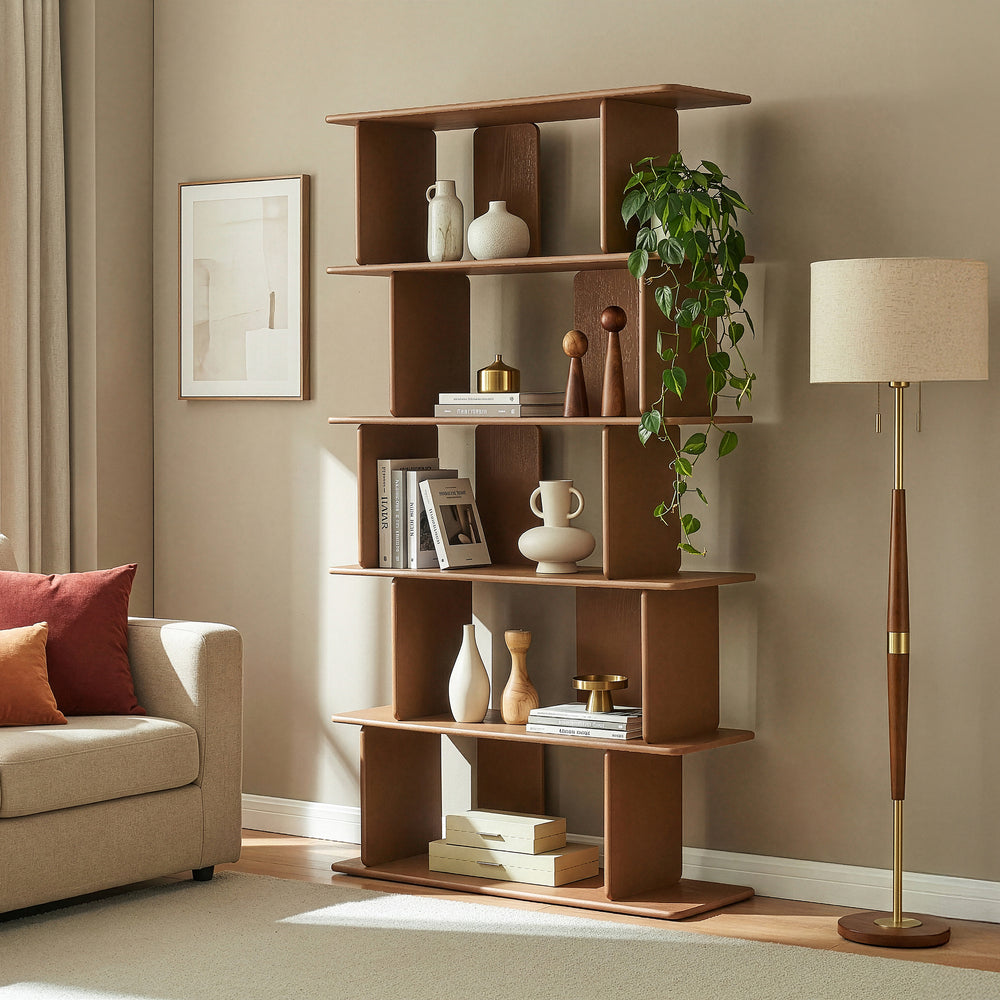 Regał na książki Gäljami 180x100x35 cm [en.casa]