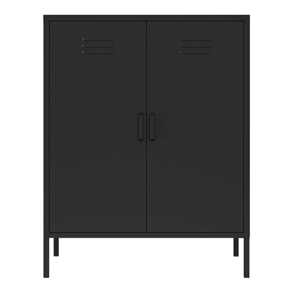 Szafa biurowa Pyhäranta metalowa [en.casa]