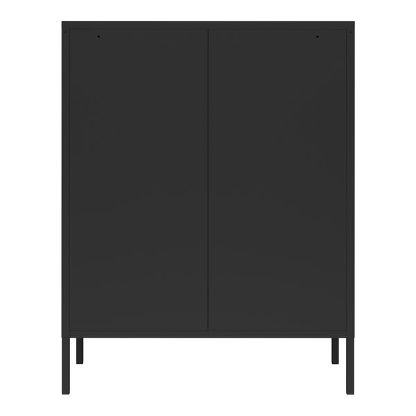 Szafa biurowa Pyhäranta metalowa [en.casa]