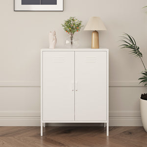 Metalowa szafka biurowa Pyhäranta [en.casa]