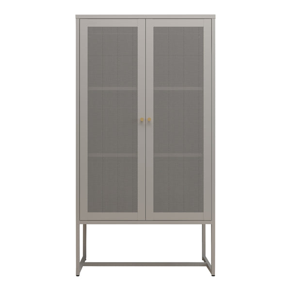 Szafka biurowa Sund metalowa szara [en.casa]