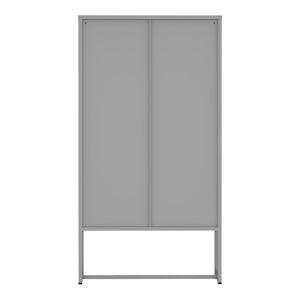 Szafka biurowa Sund metalowa szara [en.casa]