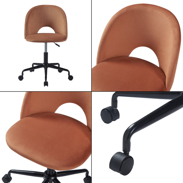 Krzesło biurowe Kajaani w różnych kolorach [en.casa]