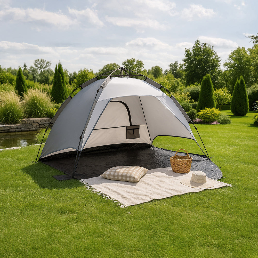 Namiot plażowy Mullsjö Pop Up 215x135x140cm [pro.tec]