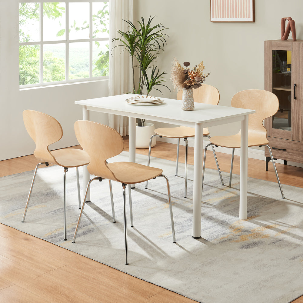 Zestaw 4 krzeseł do jadalni Kil [en.casa]