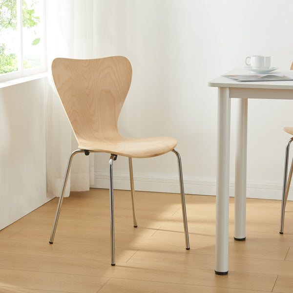 Zestaw 4 krzeseł do jadalni Essunga [en.casa]