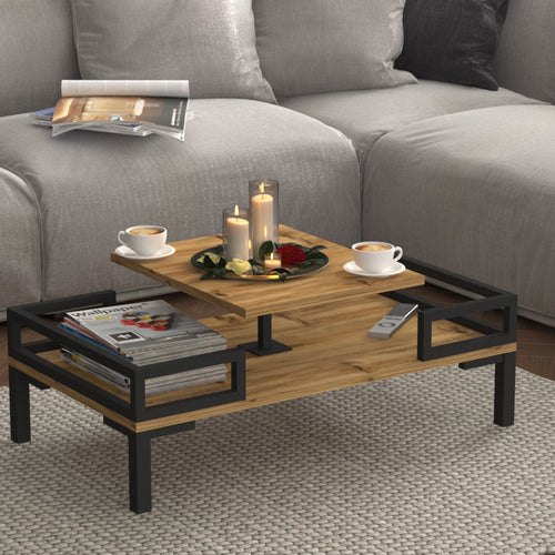 Stolik kawowy Hultsfred 90x50x34,5cm w różnych kolorach [en.casa] - premiumXL
