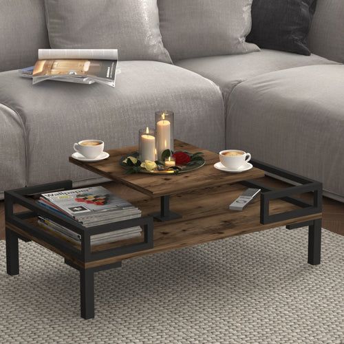 Stolik kawowy Hultsfred 90x50x34,5cm w różnych kolorach [en.casa] - premiumXL