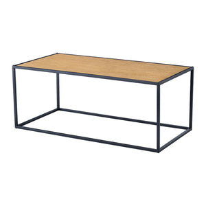 Stolik kawowy Vännäs 100 x 50 x 40 cm w wyglądzie drewna [en.casa]