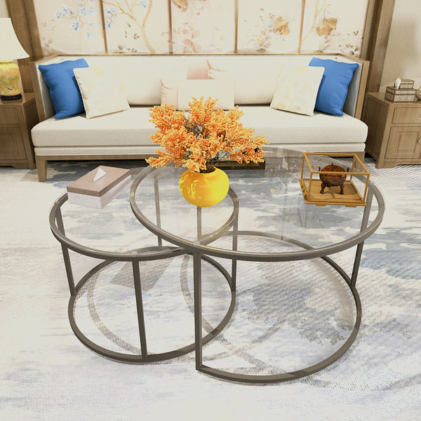 Zestaw stolików kawowych Kokkola [en.casa]