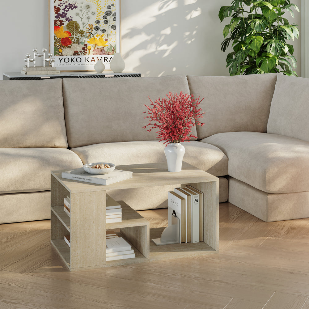 Stolik kawowy Antaa 80x50x40 cm [en.casa]