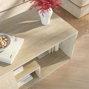 Stolik kawowy Antaa 80x50x40 cm [en.casa]