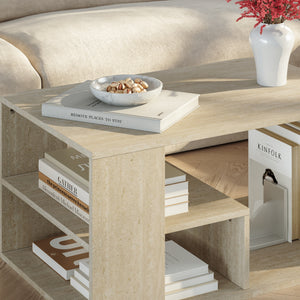 Stolik kawowy Antaa 80x50x40 cm [en.casa]