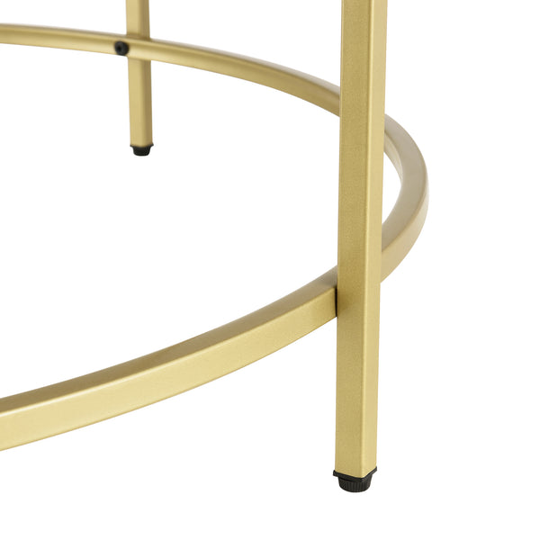 Stolik kawowy Kouvola stalowa rama 84 x 455 cm w różnych kolorach kolory en.casa