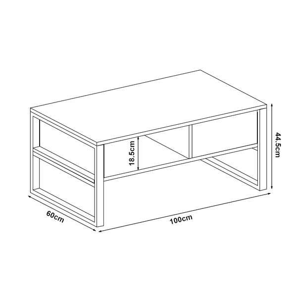Stolik kawowy Laukaa [en.casa]