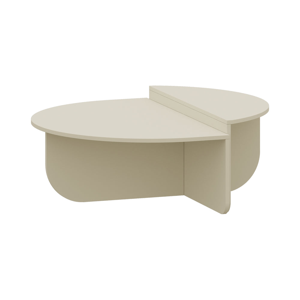 Stolik kawowy Tondesdaslo z podwójnym blatem [en.casa]