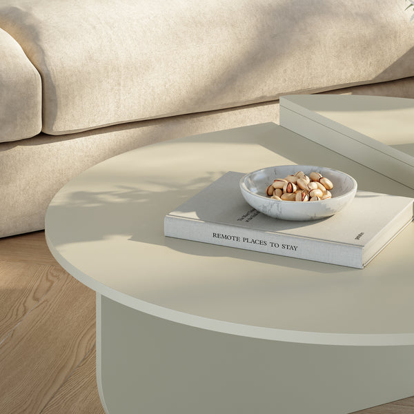 Stolik kawowy Tondesdaslo z podwójnym blatem [en.casa]