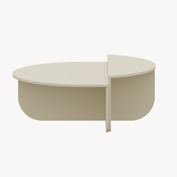 Stolik kawowy Tondesdaslo z podwójnym blatem [en.casa]