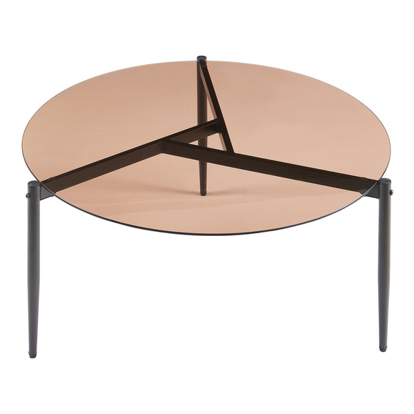 Stolik kawowy Ulökantaa Ø80x40 cm [en.casa]