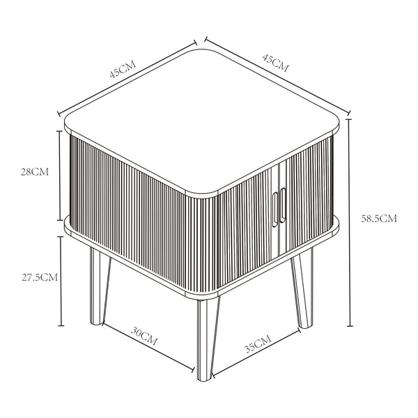 Stolik boczny Tysvær [en.casa]