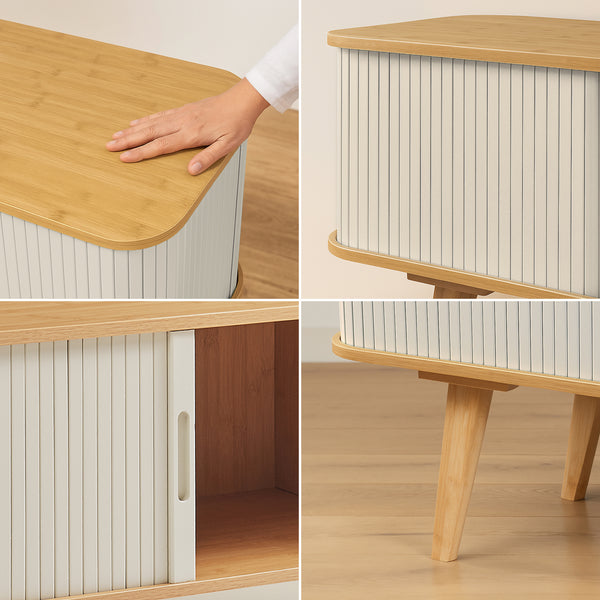 Szafka RTV Tysvær [en.casa]