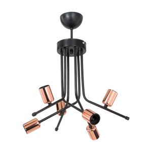 Lampa sufitowa Halesowen 6xE27 metal w różnych kolorach [lux.pro]