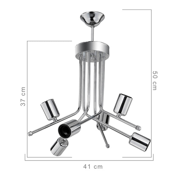 Lampa sufitowa Halesowen 6xE27 metal w różnych kolorach [lux.pro]